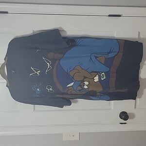 90s Single Stitch Scooby-Doo Wrap Around Shirt